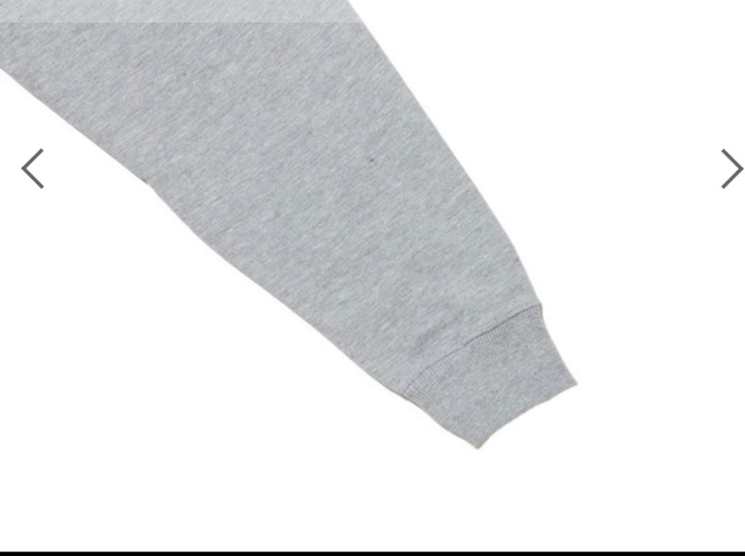 Rhinestone Logo Half Zip Sweat 新品未使用