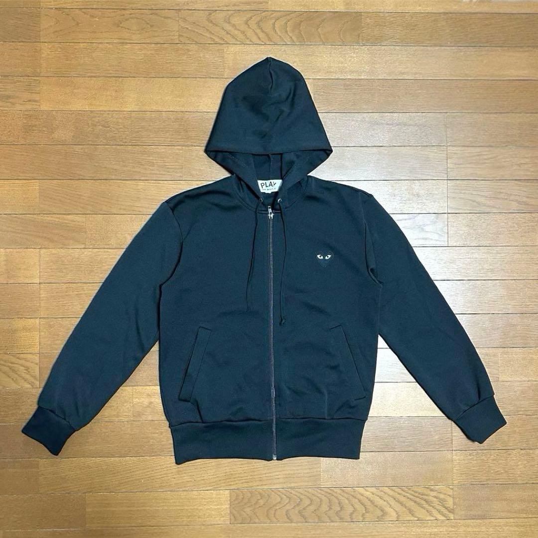 PLAY COMME des GARCONS パーカー ブラック S