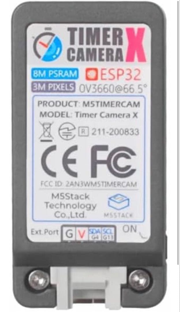 Timer Camera X 3Mピクセル ESP32