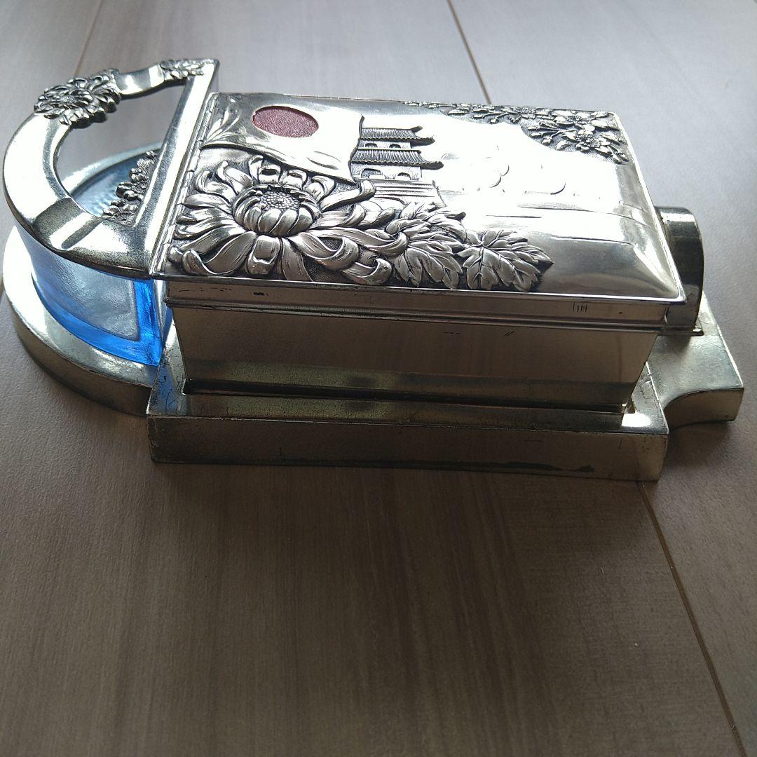 昭和レトロ　灰皿　シガーケース　アンティーク