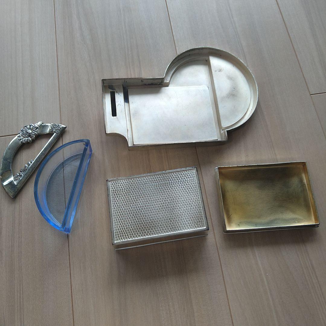 昭和レトロ　灰皿　シガーケース　アンティーク