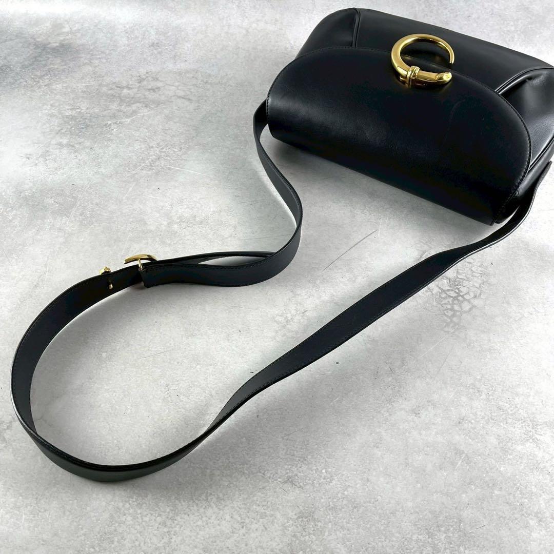 ルイス様　Cartier カルティエ　ショルダーバッグ　パンテール　レザー