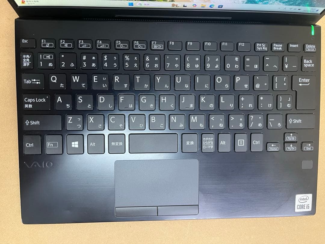 VAIO VJPJ13C11N Core i5-10世代 8GB 12.5型
