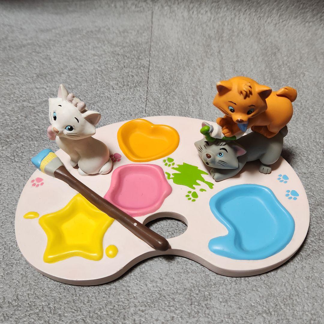 ディズニー おしゃれキャット パレットフィギュア 置物