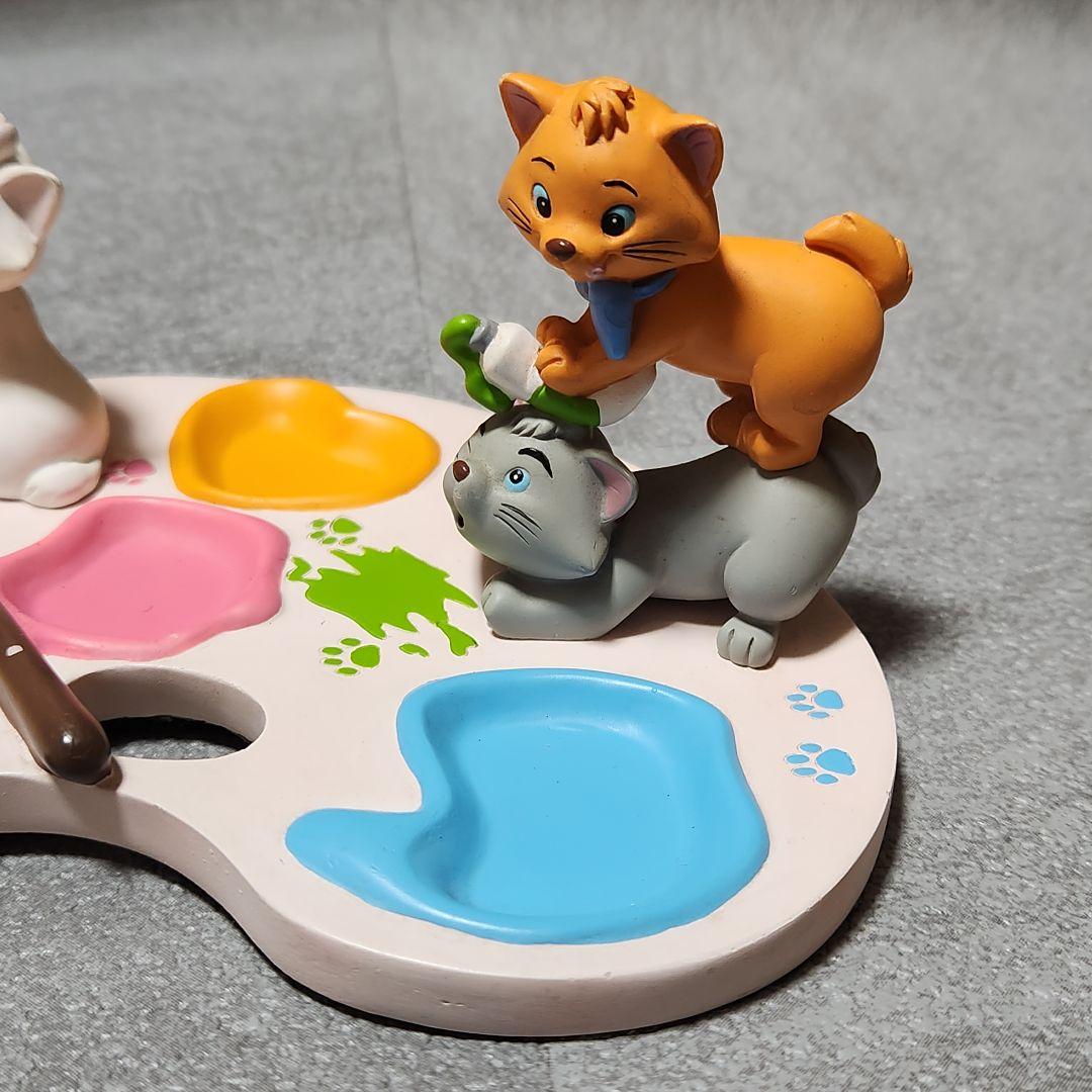 ディズニー おしゃれキャット パレットフィギュア 置物