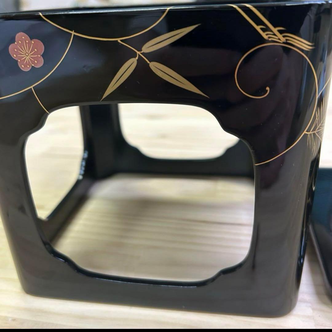 善 輪島塗 西村国保(保証書 箱アリ) 木製 お善 漆芸 漆器 工芸品 漆 蒔絵