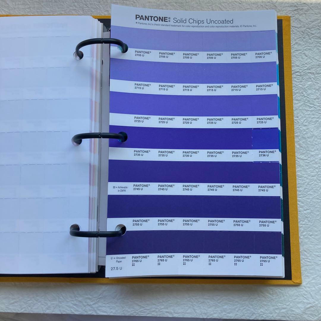 PANTONE solid chips 他パントーン色見本 ３冊セット