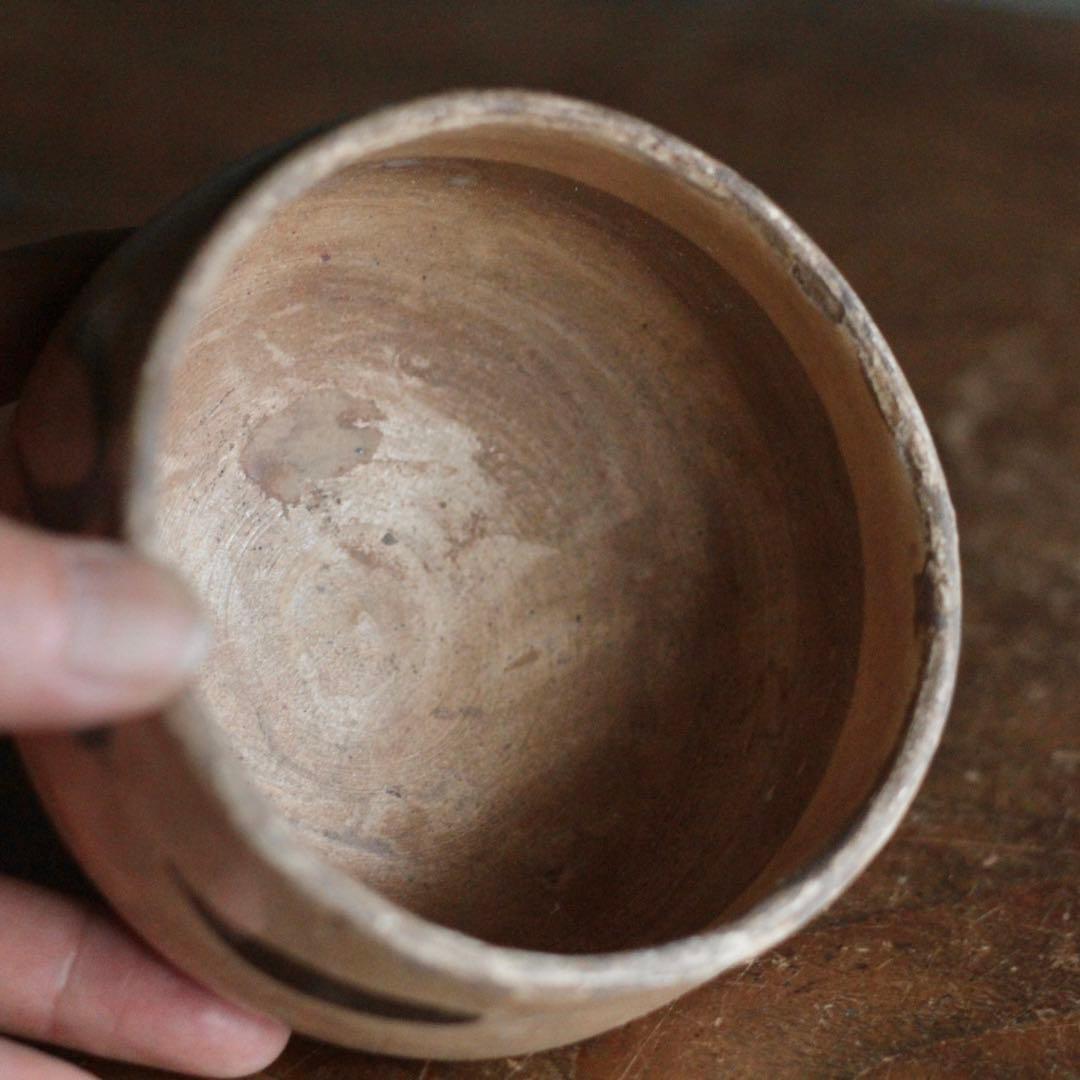 鉄絵 茶碗 茶道具 古美術 茶道具 古道具 アンティーク 中国美術