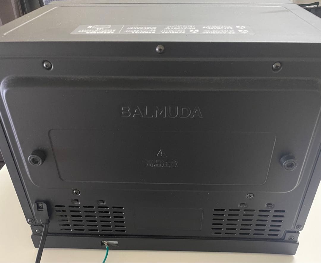 BALMUDA ブラック オーブンレンジ