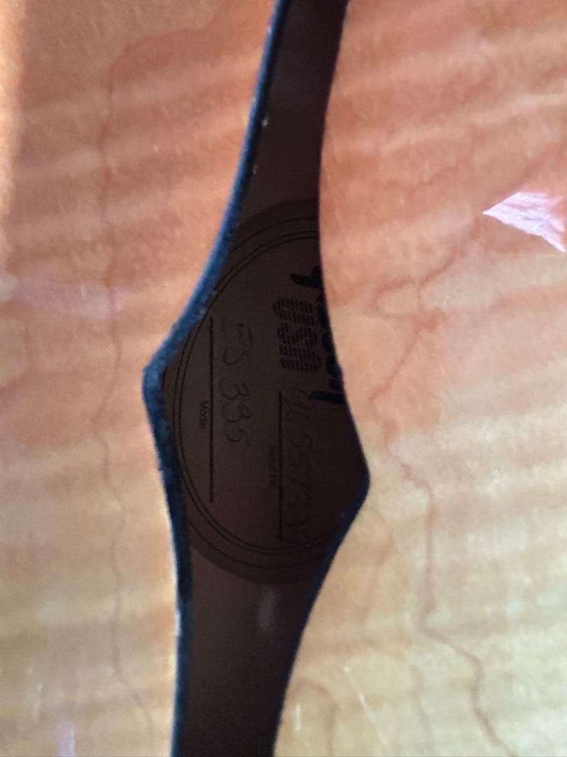 希少 ギブソンＥＳ-335 ビンテージ 純正ハードケース付 ナチュラルカラー