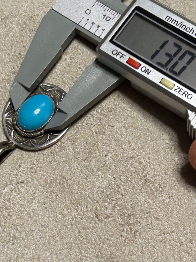 新品　インディアンジュエリー　ターコイズ　ペンダントトップ　故ゲイリーリーブス