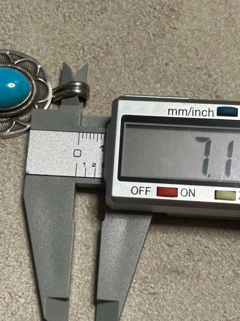 新品　インディアンジュエリー　ターコイズ　ペンダントトップ　故ゲイリーリーブス