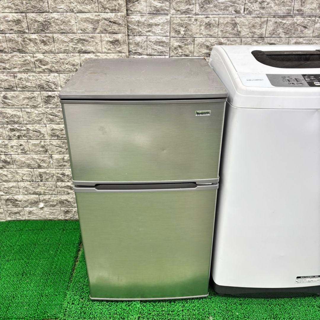 579 冷蔵庫　洗濯機　コンパクトサイズ　セット　小型　一人暮らし　きれい