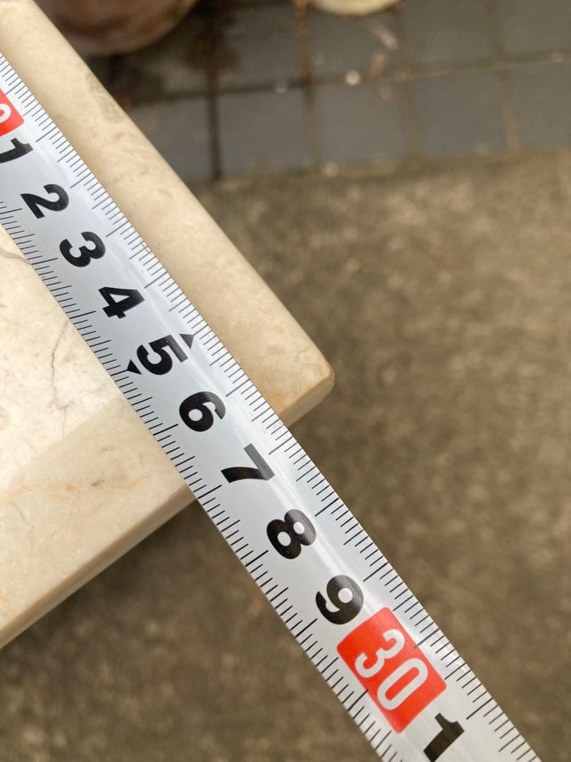 大理石天板　サイドテーブル　高級家具