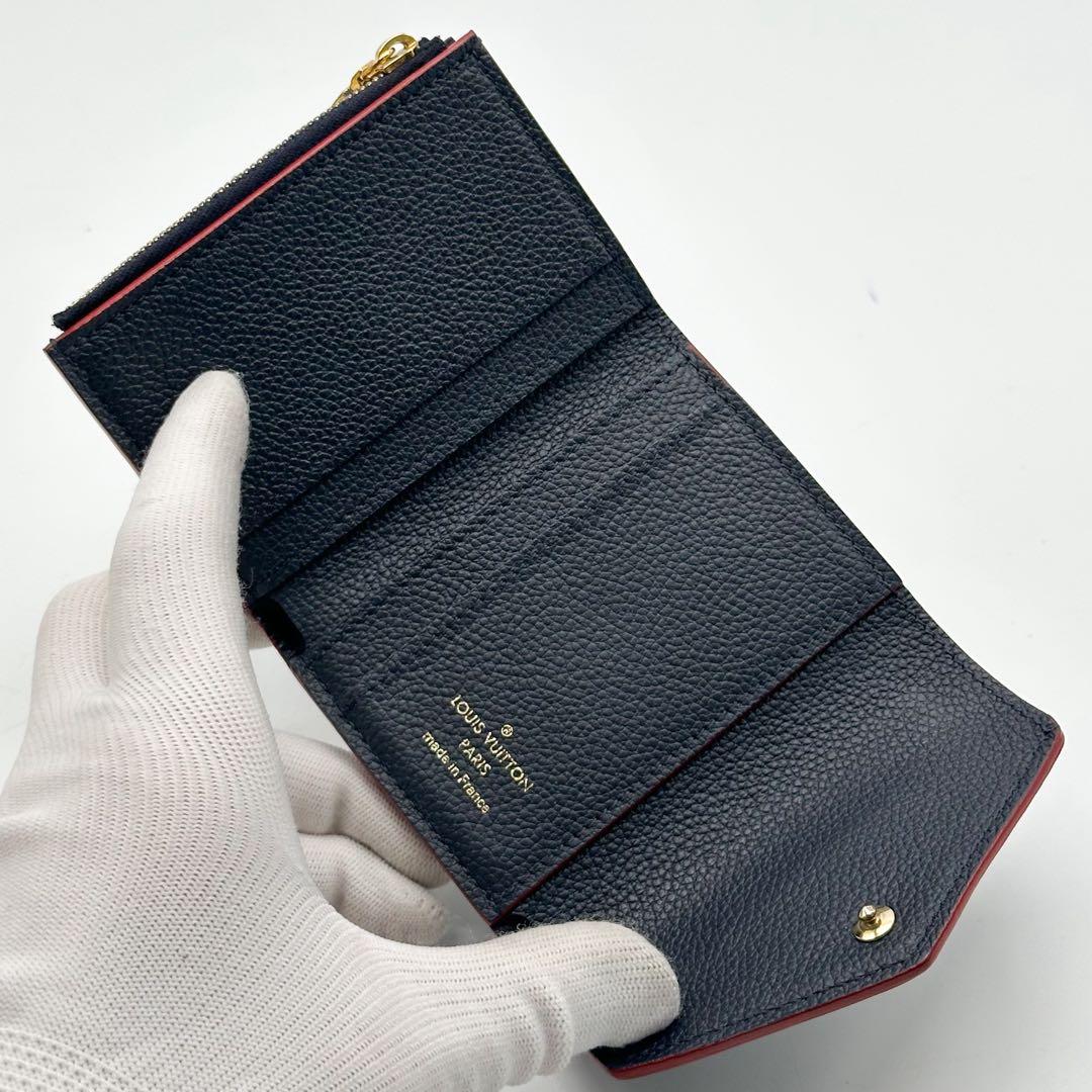 ルイヴィトン ポルトフォイユ ゾエ アンプラント 三つ折り コンパクト ミニ