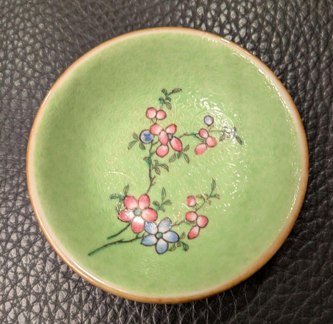 【グッド】アンティーク　中国清朝？　小皿　6枚