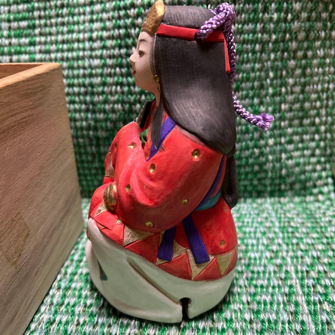 土鈴　川崎幸子作　博多人形　卑弥呼