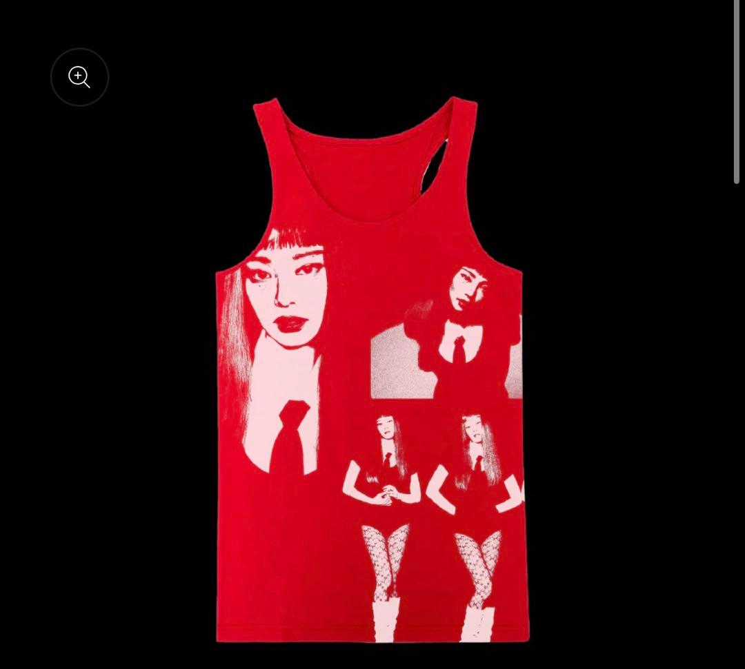 BLACKPINK Jennie Ruby Photo タンクトップ