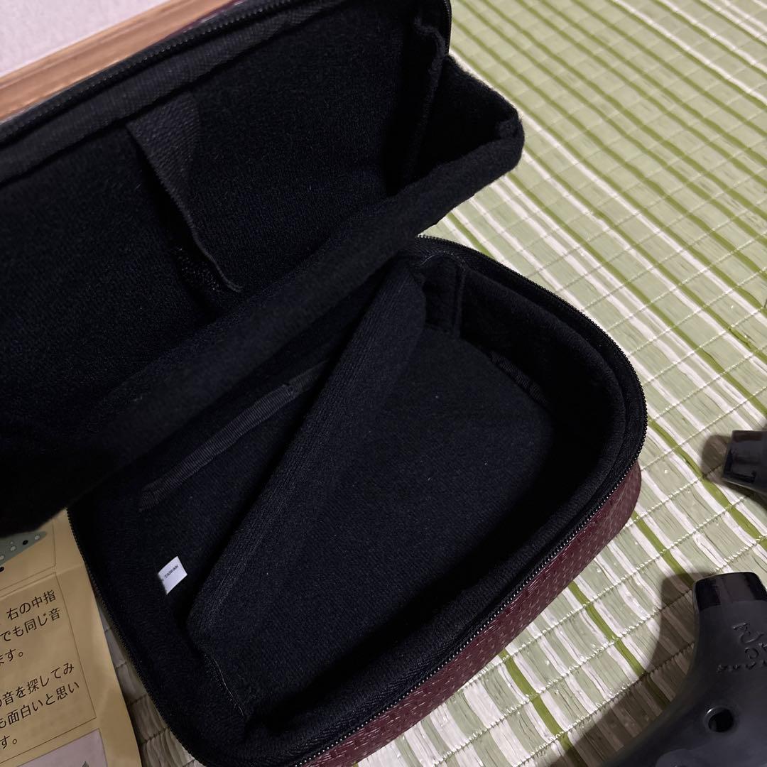 CANTARE 4C 3F オカリナ 黒 ケース付き　カンターレ 楽器　笛