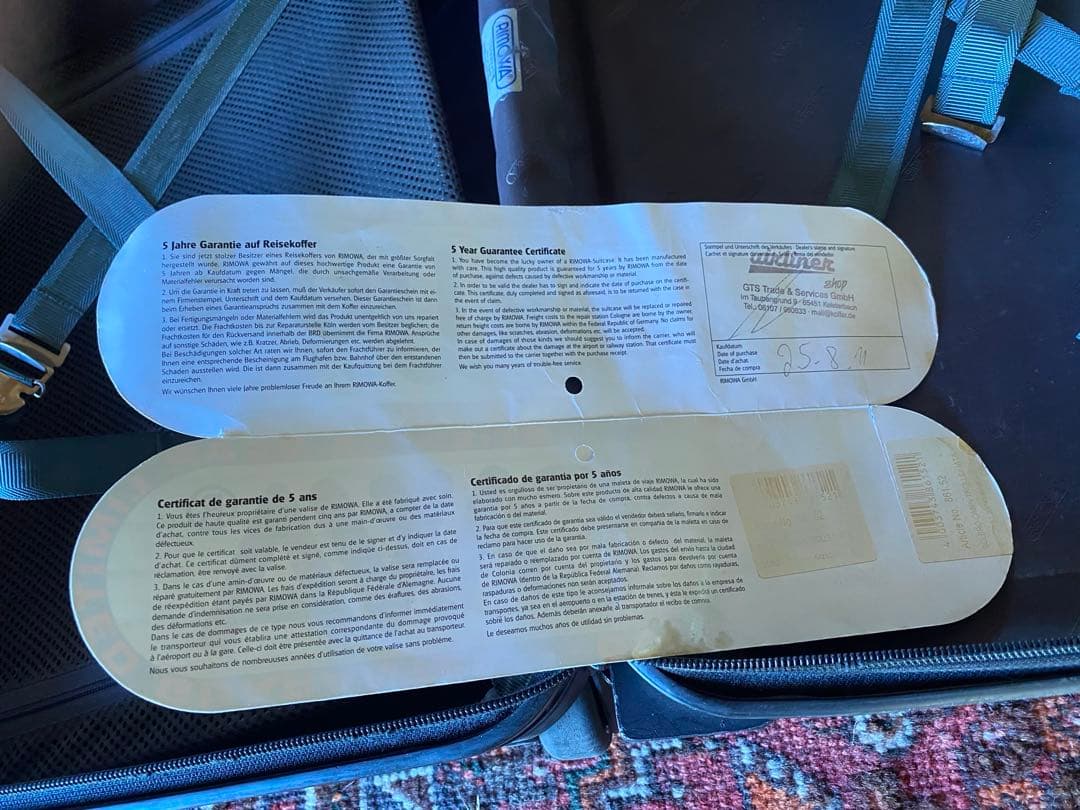 RIMOWA リモワ　ボレロ 機内持込