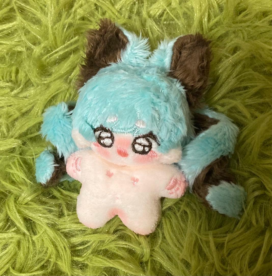 自作ぬいぐるみ・チョコミントの女の子