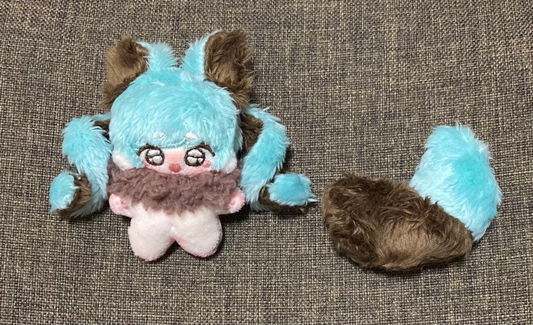 自作ぬいぐるみ・チョコミントの女の子