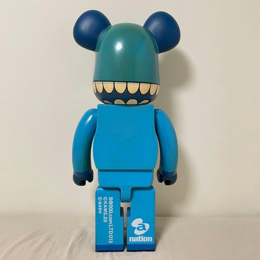 ベアブリック KAWS CHOMPERS a-nation 1000% 箱有り