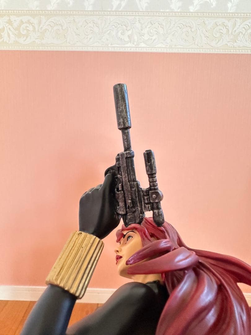 【希少・限定】　MARVEL　マーベル　ボウエン　ブラック・ウィドウ　スタチュー