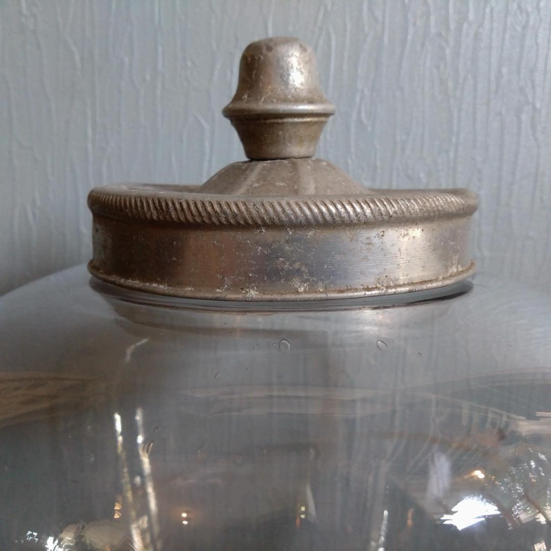 地球瓶　ガラス瓶　気泡