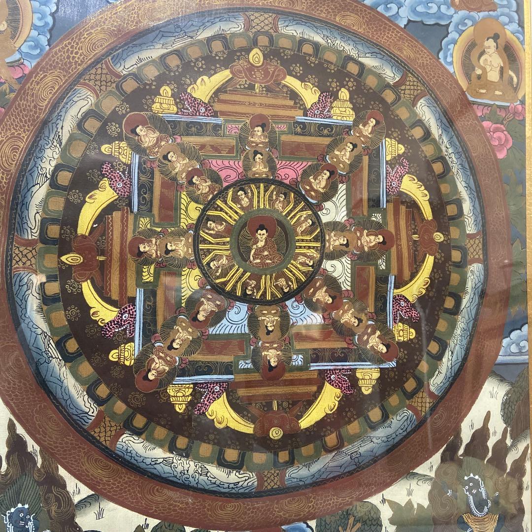 曼荼羅　マンダラ　美品
