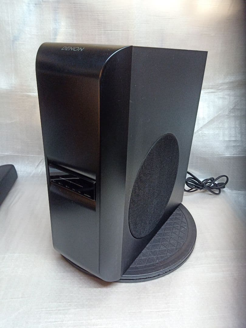 DENON DHT-S313 稼働品　サウンドバー ブラック リモコン付き
