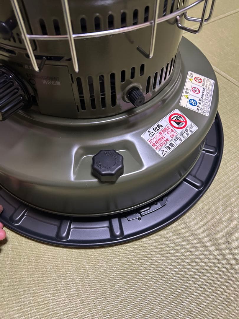 トヨトミ GEAR MISSION ストーブ本体&ガード&収納バッグ３点セット