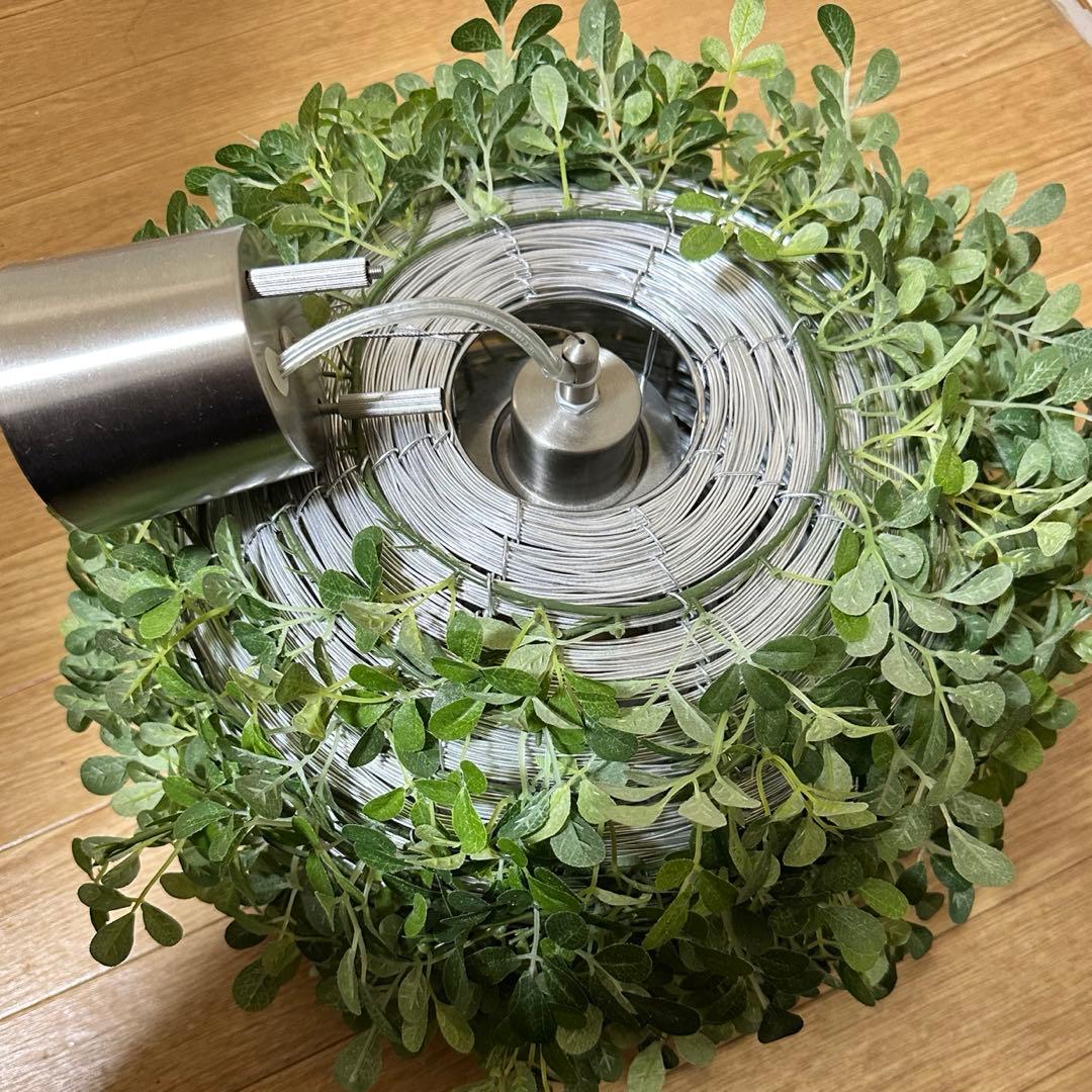 ディクラッセ オーランドビッグ ペンダントライト 人工グリーン 造花 カフェ等