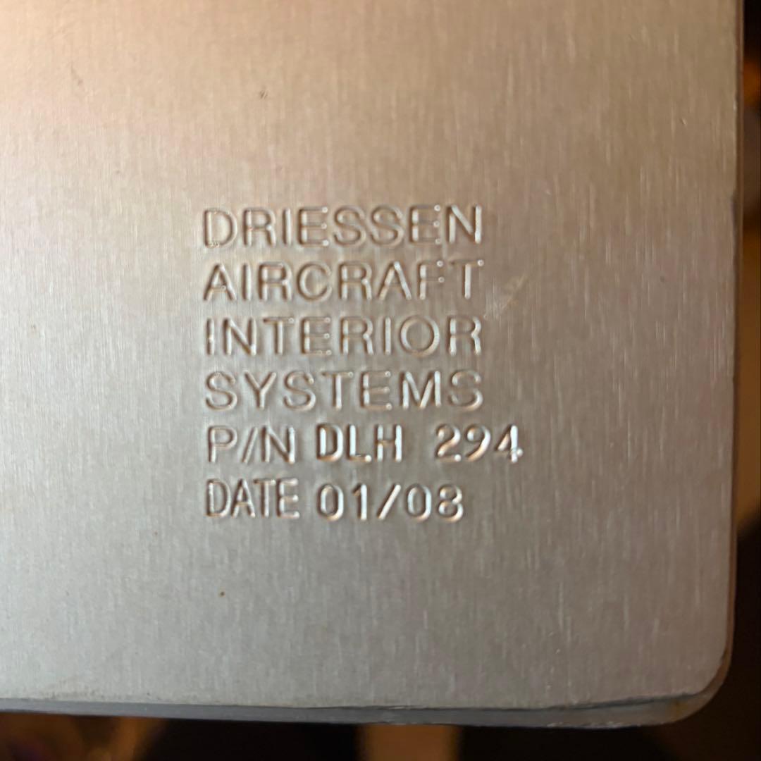 【mikli】航空機実搭載(DRIESSEN製) ギャレーコンテナ アルミ