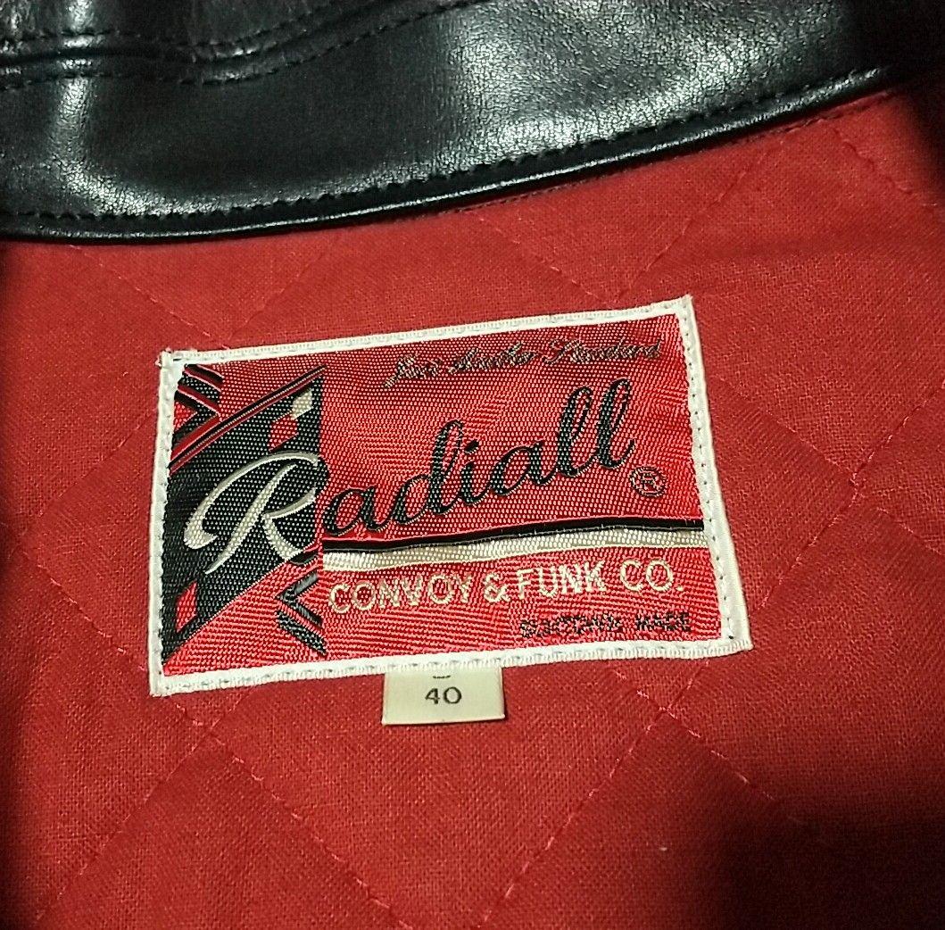 RADIALL ラディアル シングルライダースジャケット ブラック