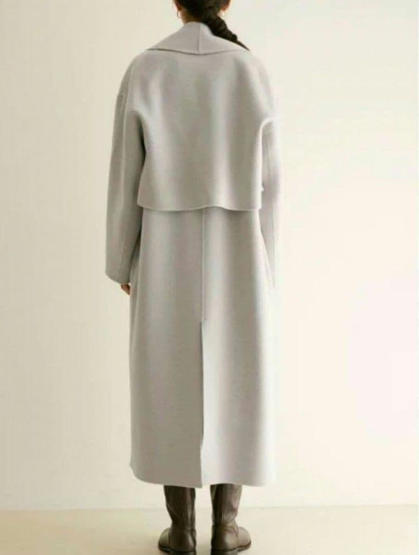 【新品未使用】フリーダムコート ショールカラー ロングガウン　吉高由里子着用