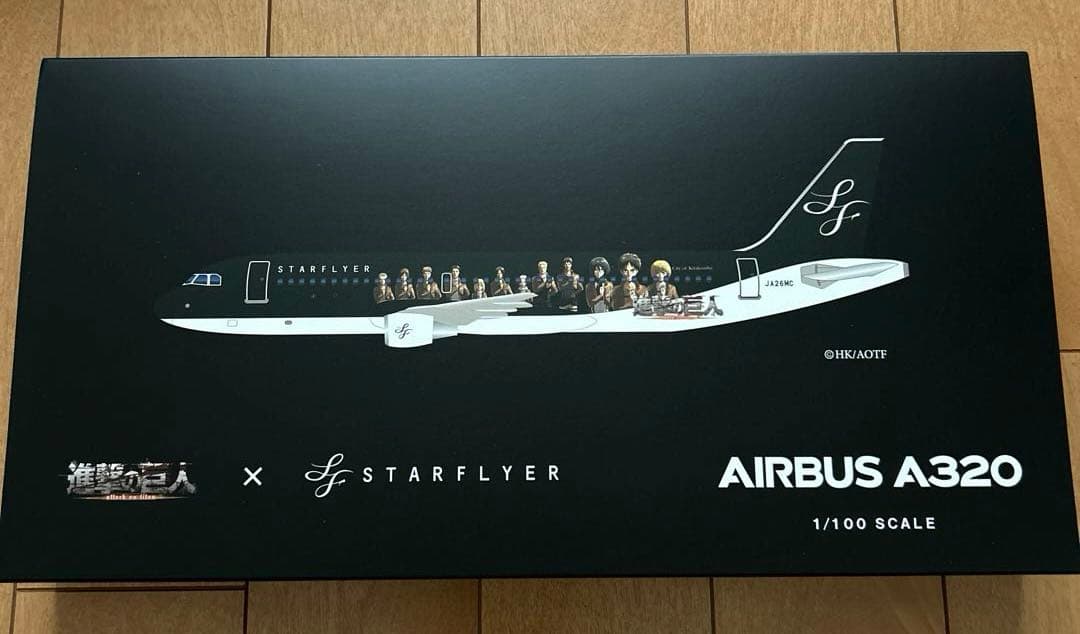 進撃の巨人 モデルプレーン 1/100サイズ スターフライヤー 進撃ジェット
