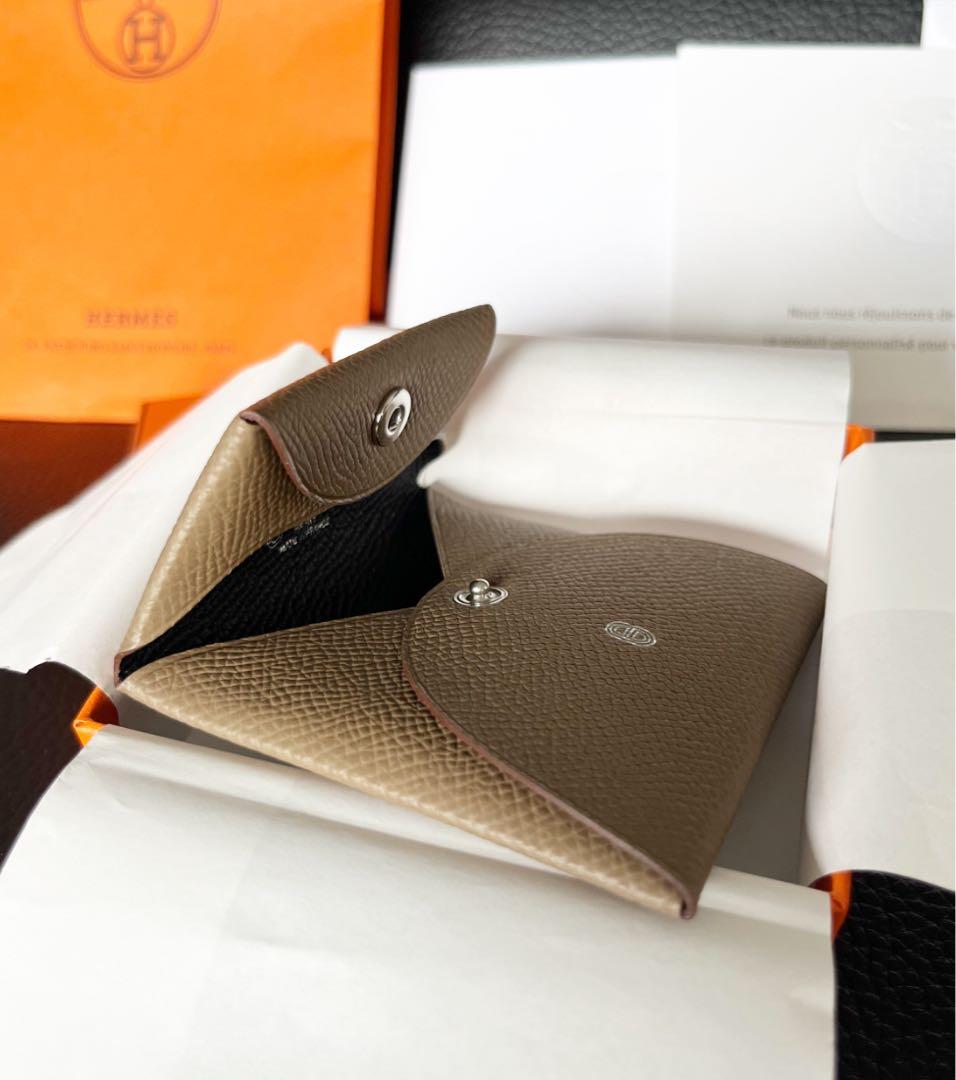 エルメス パーソナルオーダー バスティア K刻印 エプソン 黒 エトゥープ 新品