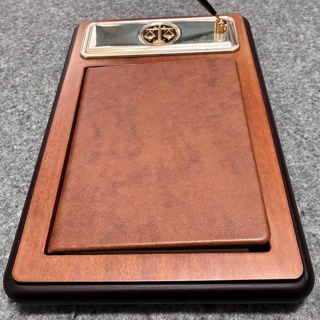 【極美品】Leader Argenti イタリア製 デスクメモ シルバー925