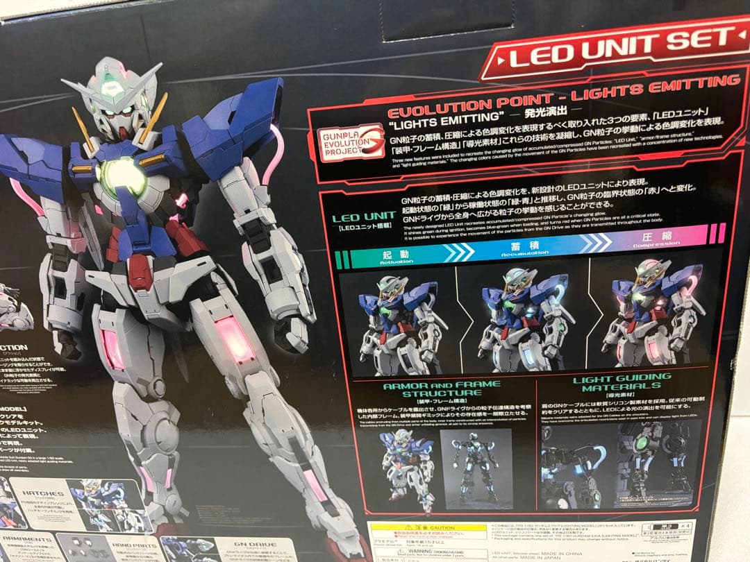 PG 1/60ガンダムエクシア [LIGHTING MODEL]未組立