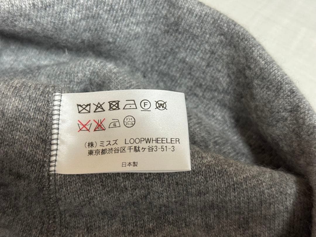 ループウィラー カシミヤ100％ ニット キャップ