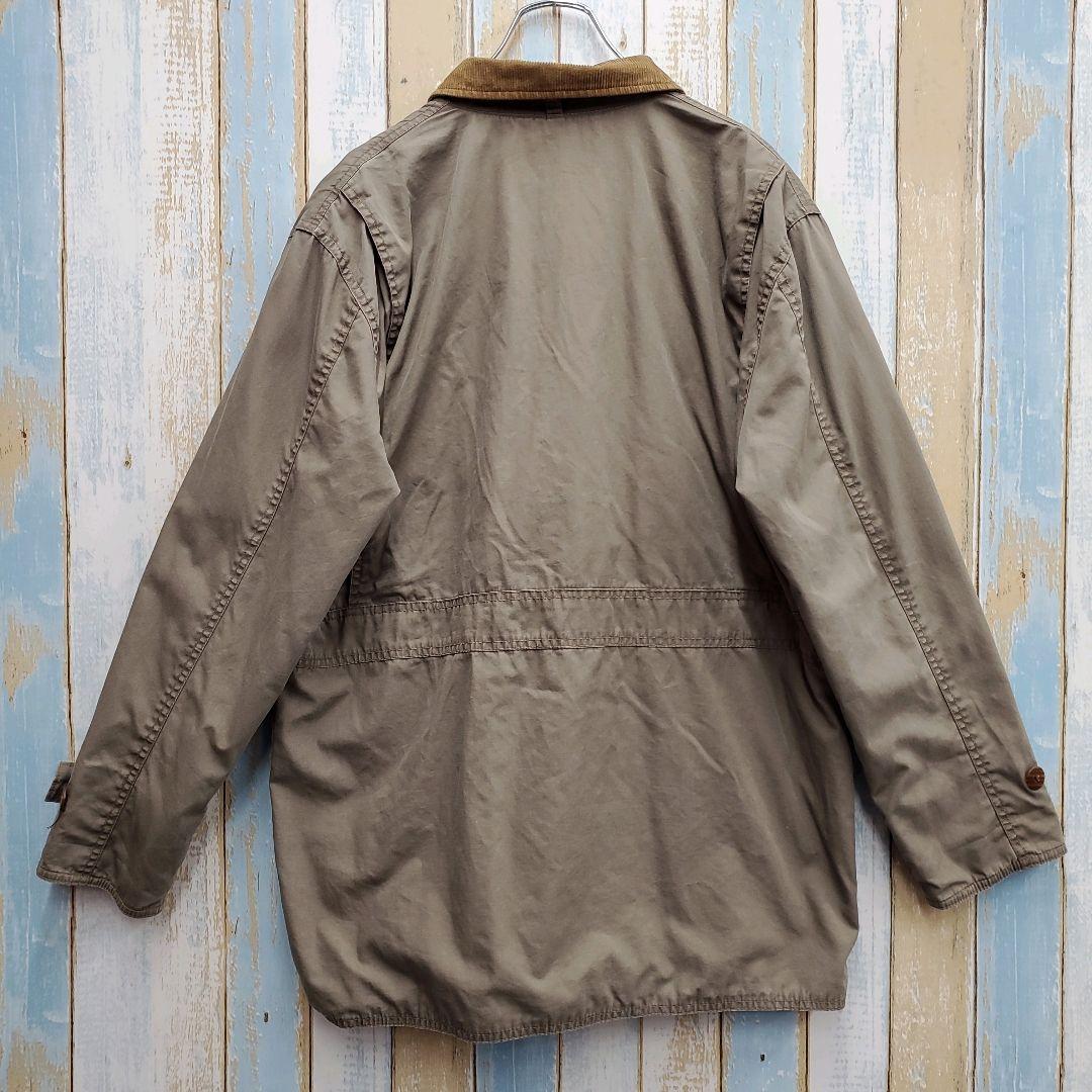 HB41☆ジェイクルー☆ハンティングジャケット☆襟元コーデュロイ☆ベージュ☆M