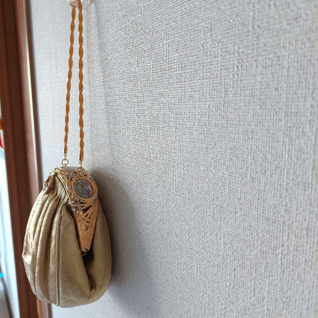 和装用バッグ ゴールド