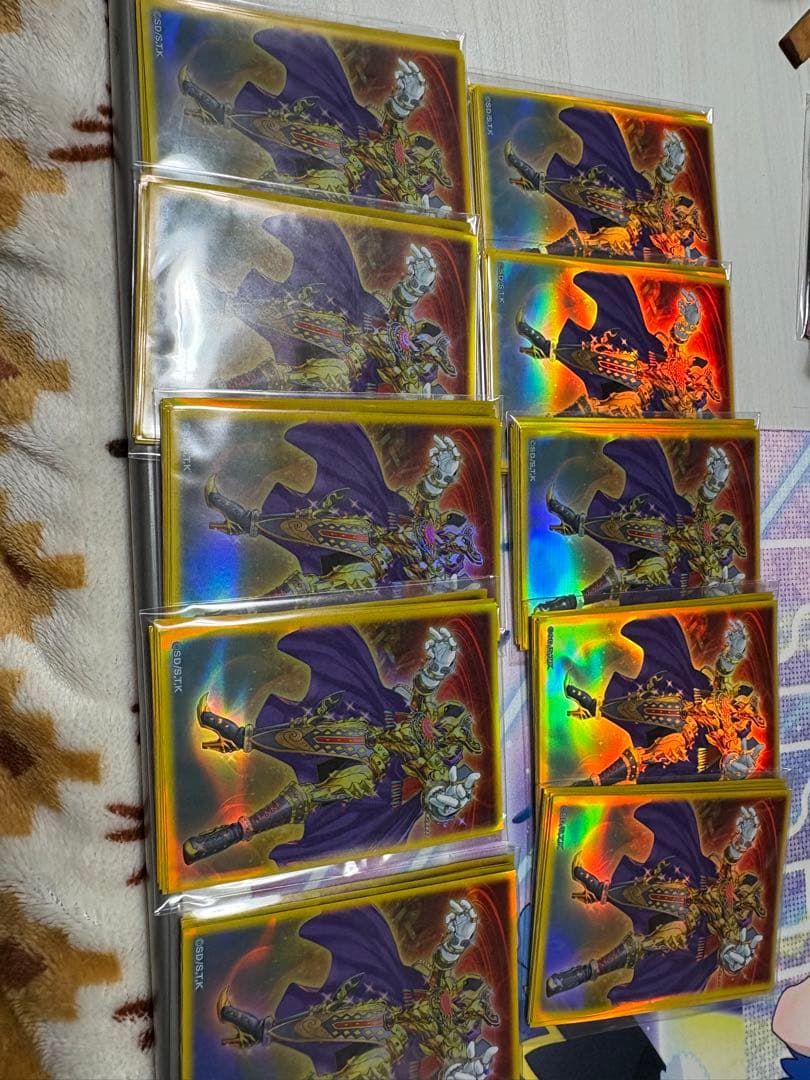 遊戯王白銀の城のラビュリンス&エルドリッチ　スリーブ　未開封100枚×2種セット