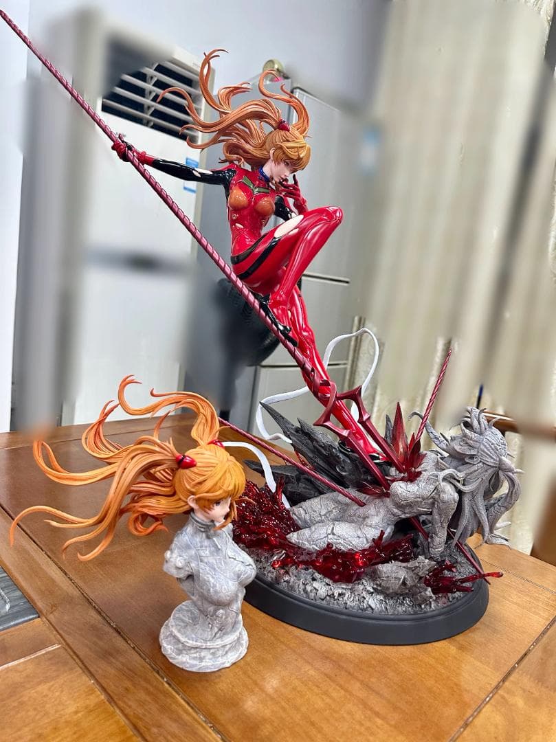 新世纪エヴァンゲリオン アスカ 石の心 1/4 GK フィギュア