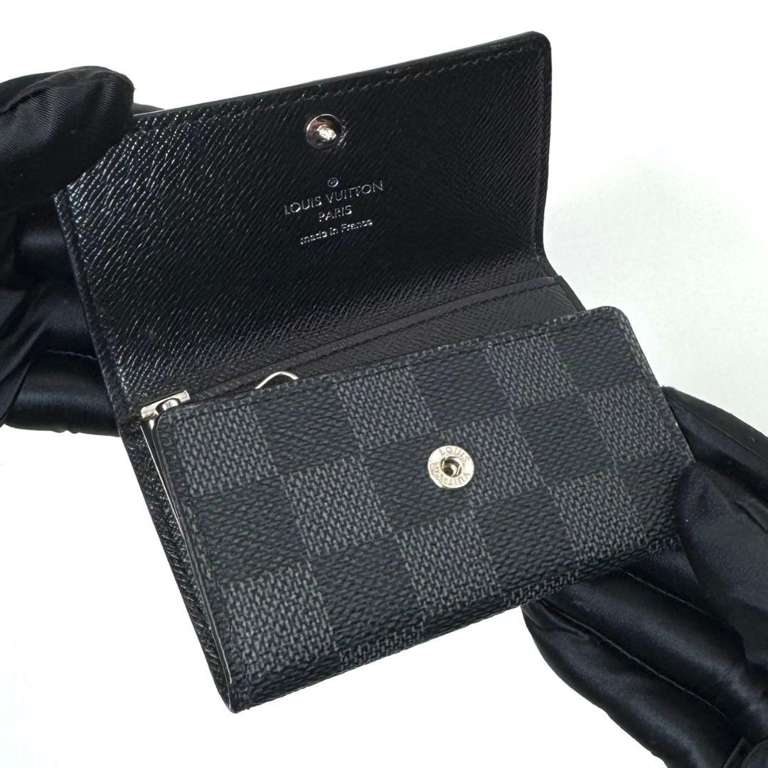 美品 ルイヴィトン ダミエグラフィット ミュルティクレ6 キーケース 6連 鍵