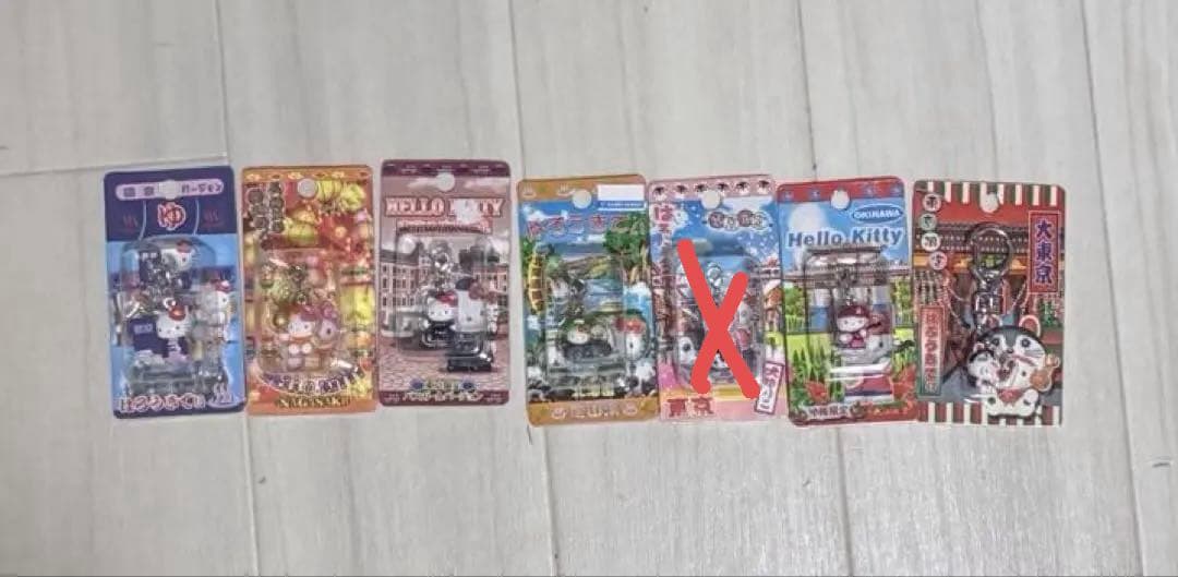 ご当地キティ ハローキティ 根付け ファスナーマスコット 他 28個 まとめ売り