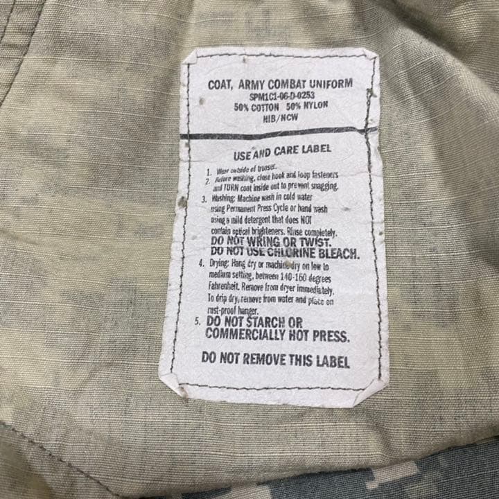 実物 上下セット サバゲー 米軍 ACU 迷彩服 都市迷彩 BDU 米軍放出品