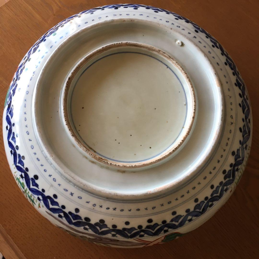 有田焼 骨董品 絵鉢 丼 アンティーク
