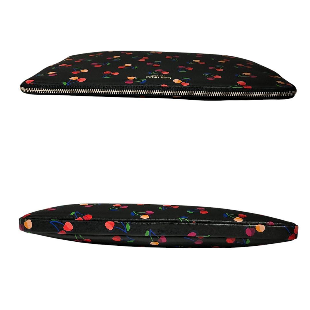 未使用級✨希少　ケイトスペード　PCケース　ラップトップ　PVCレザー　チェリー